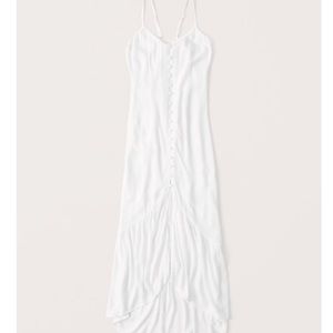 Abercrombie button maxi/midi dress